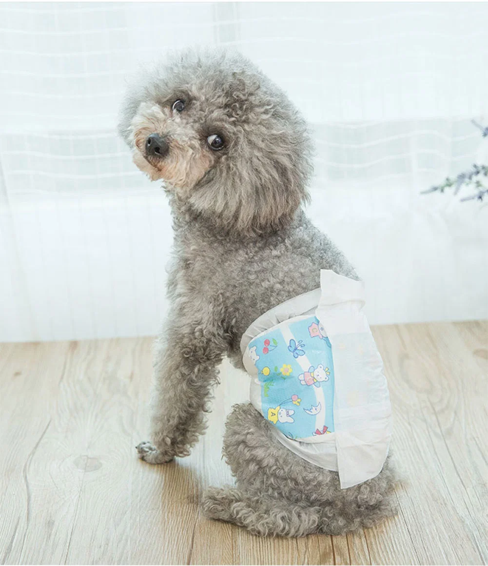 Breathable Incontinence Absorb Quickly Female Male Leak Protection Disposable Dog Diapers